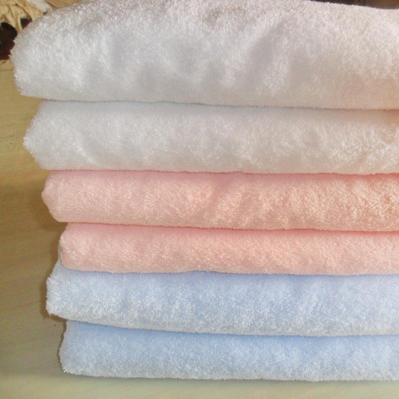 面全棉双毛巾吸汗浴袍毛毛巾浴巾面MUT料梭织布双面毛巾布圈料