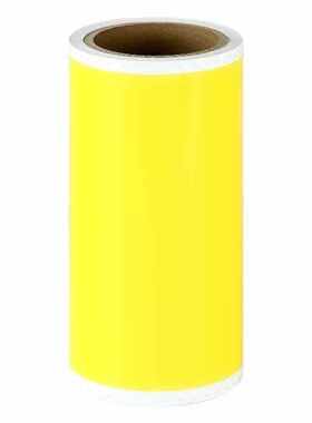 创硕TECHAINTe-S205C黄色贴纸/200mm宽*10米/卷适用CPM-200GC