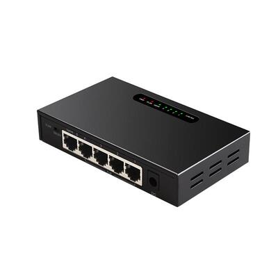 5口POE千兆交换机带VLAN功能供电52V1.25A交换机非管理型