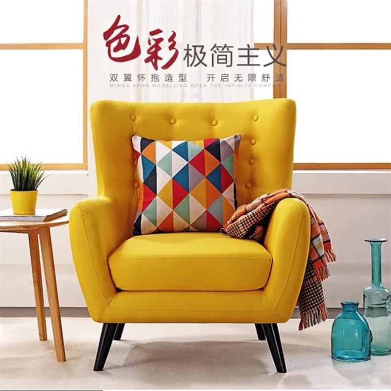 厂家供应轻奢单人沙发椅 不锈钢钛金皮艺高背单椅 酒店客厅老虎椅