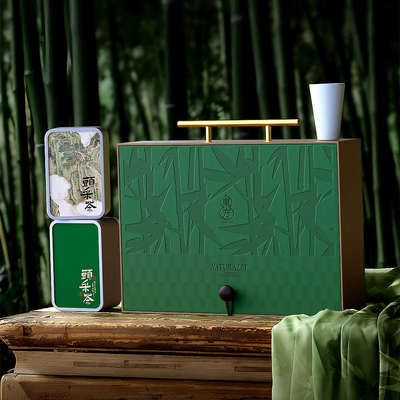 茶叶礼盒装空盒高档龙井碧螺春毛尖包装盒子2025新款绿茶通用礼盒