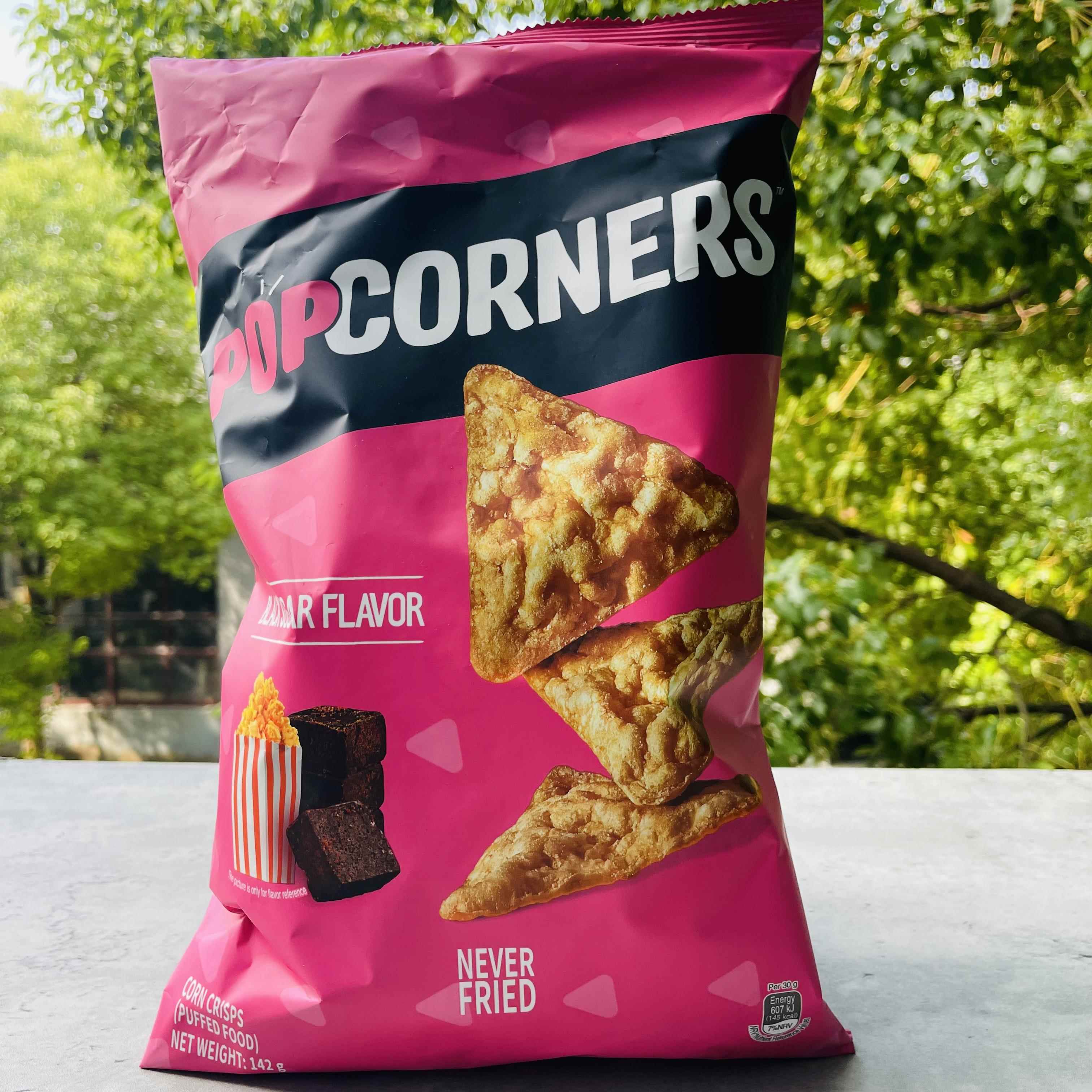 新口味popcorners黑糖味玉米片柬埔寨进口142g