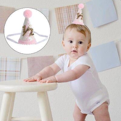 Birthday Party Hat Headbands for Kids Girls Headwear Props