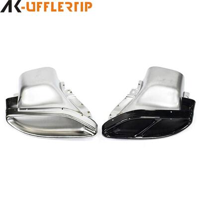 适用于W212W205C180C200C260GLCGLE改装原厂款四出尾喉