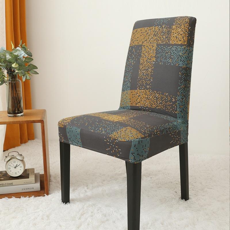 弹力椅子罩垫靠背一体四季桌布