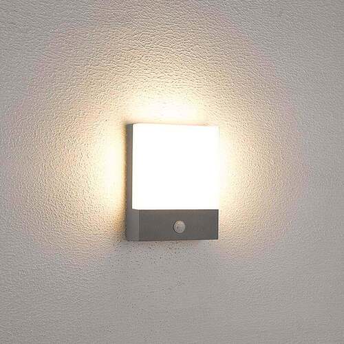 led户外防水入户门前灯温室专用灯自动感应过道阳台楼梯墙壁灯