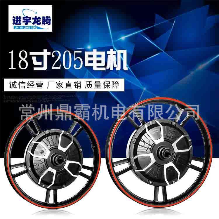 鼎霸18寸205电机电动机电动车电动机无刷直流电机