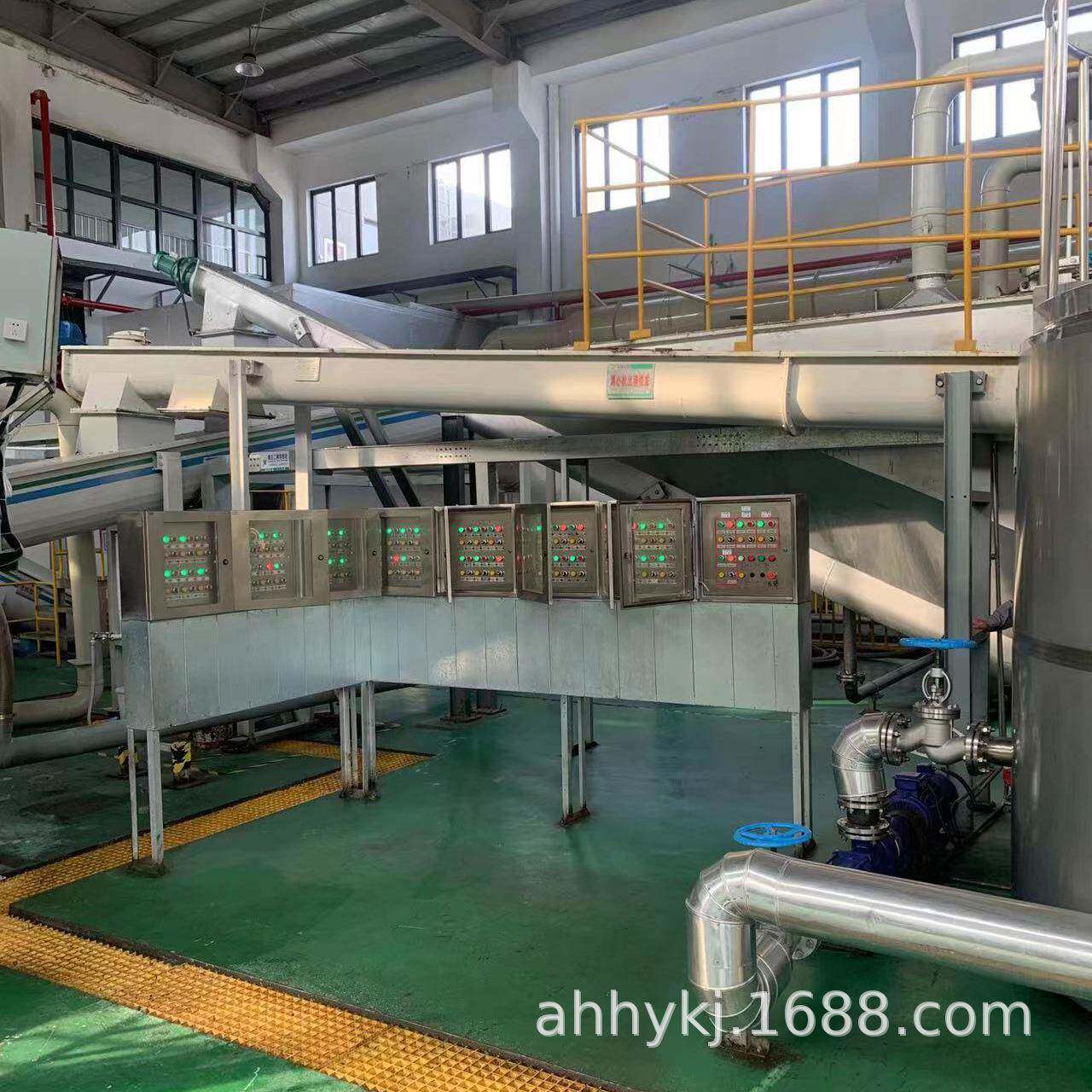 厂家制造餐厨垃圾无轴螺旋输送机 U型螺旋输送机 厨余垃圾处理