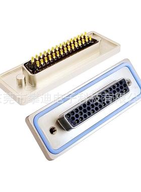 ip67d-isub连接器DB44转接头线焊线防水式44p焊n公头母头镀金针水