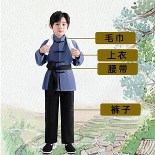 高档李大钊演出剧服民国长袍课本前十六年的回忆服国军属下警装察