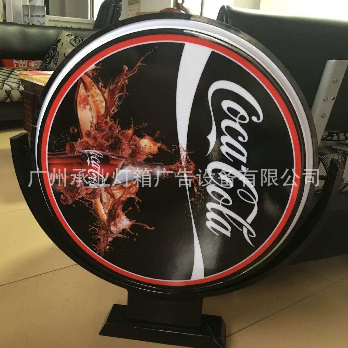 灯箱批发吸塑亚克力 户外防水灯箱 侧招广告牌 圆形灯箱 量大从优