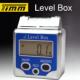 桂林天目倾角盒传感器数显水平角度仪带磁性水泡红外倾角仪测量尺