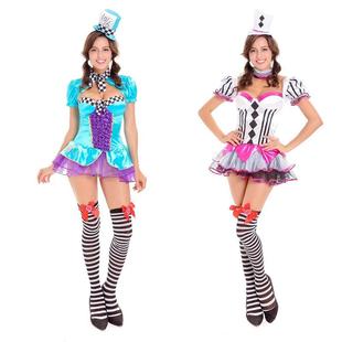 女魔术师COS驯兽师女郎制服诱惑 万圣节化装舞会演出服 爵士服装