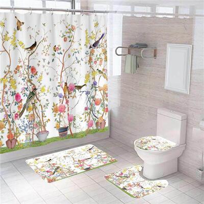 waterproof Mildew Proof Shower Curtain bath Window curtain