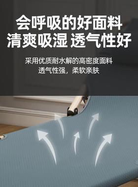 折叠叠床单人办公室CLF简易床行陪护坐躺用便携躺椅两折午床休睡