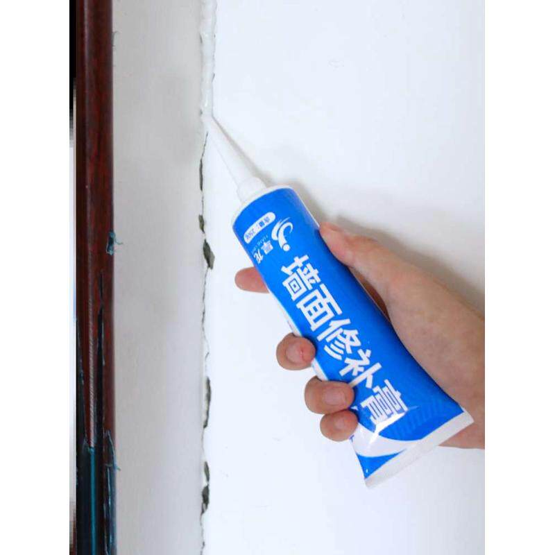 ly补墙缝石膏线墙身填补墙上大白修补膏泥子粉开裂补洞防水壁纸胶