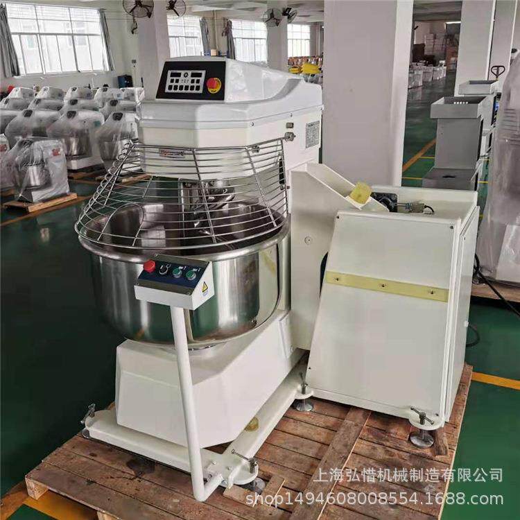 双速不锈钢大型翻缸搅面机自动倒面静音商用和面机智能按键出料