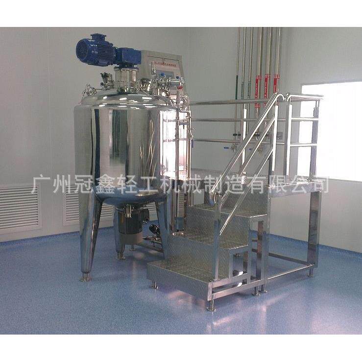 真空配液罐真空乳化机食品浆料真空搅拌罐油膏软膏真空乳化锅