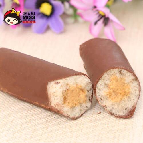 实体工厂 巧克力夹心米果 涂层米果生产线 膨化食品加工机械