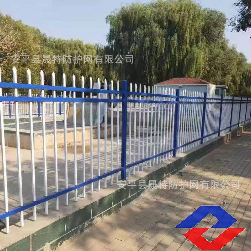 锌钢护栏围墙护栏庭院围栏小区学校工厂外围墙栅栏