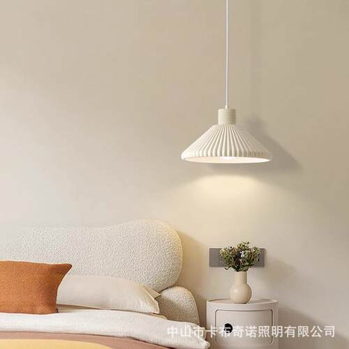 餐厅艺吊灯法式奶油风灯代具现约厨简房餐D8184桌饭厅术日式复古