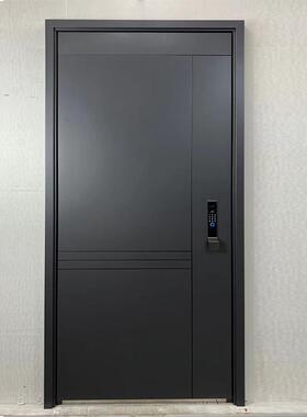 甲级防盗门家用锌合金智能锁进户门简约家装入户门子母门单开门