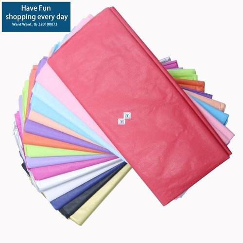 30pcs/bag 50x70cm Gift Packaging Craft Tissue Paper