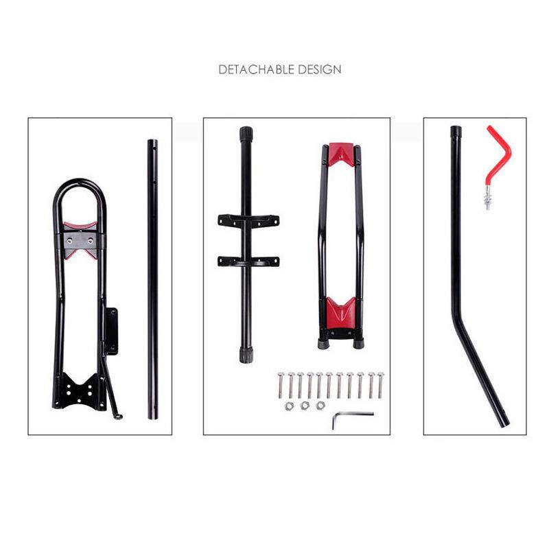 自行车停车架插入式山地车支架墙壁挂钩树立式挂架挂壁架021-01