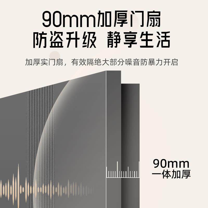 WL王力防盗门家用入户门进户门定制农村自建房大门子母门P601