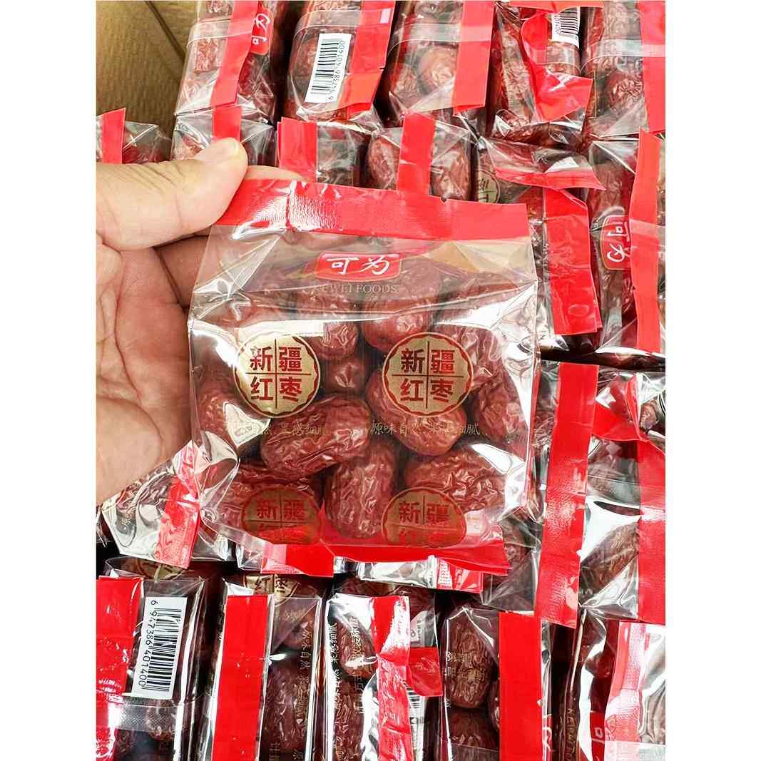 可为新疆红枣核小肉厚小包装红枣灰枣干枣甜枣6袋约600克枣类制品