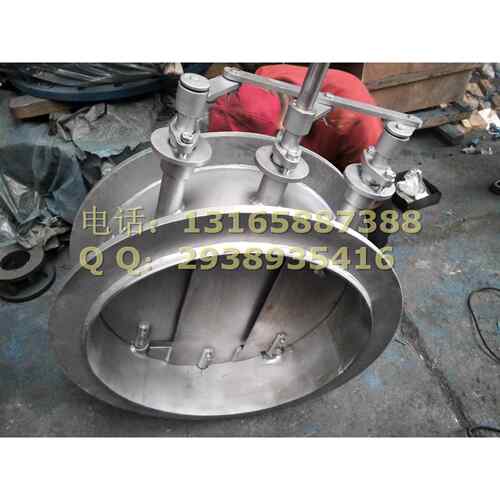 手动多叶蝶阀DB341W-0.5