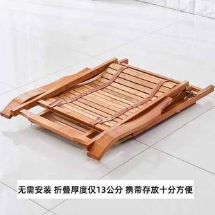 折竹躺阳椅休闲台老睡椅午休午睡凉椅靠家用老人GTT竹子老式 椅叠