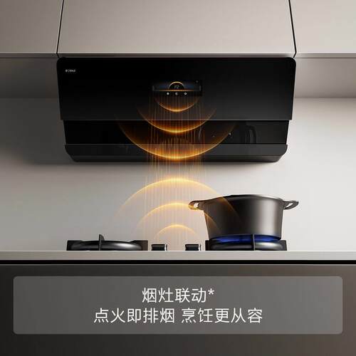 方太新月02-F1S-W变频排抽烟机家用厨房大吸力吸油机侧吸其他