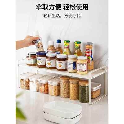 kitchen layering shelves cupboard dish shelf bathroom makeup