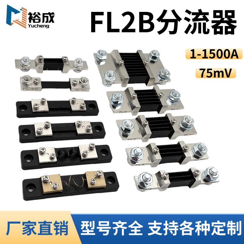 FL-2直流分流器75mV电流表B级50A100A200A300A400A500A1000A0.5级