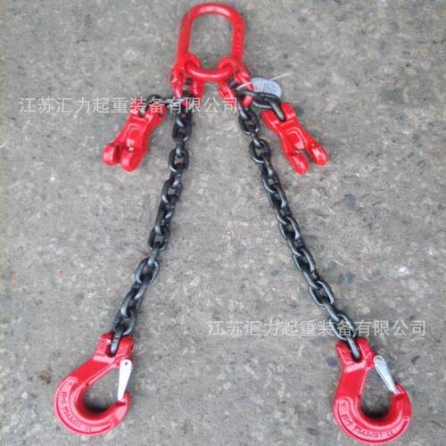 2腿模具吊链 2t1m 模具吊链2t1.5m 带调节组合吊链