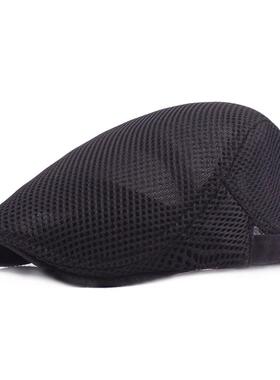 BIGWIG Men's Breathable Mesh Summer – Adjustable Flat Cap