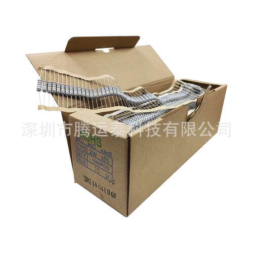 供应 绕线电阻 KNP 2W 10R 10欧 10Ω 精度5% 灰色5色环电阻 编带