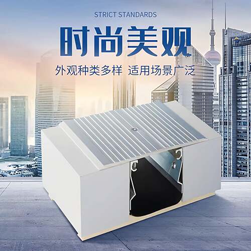 地面变形缝铝合金伸缩缝安装建筑沉降缝阻火带阻水带不锈钢伸缩缝