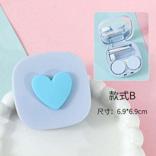 隐形眼镜摘戴工具日抛美瞳盒子硅胶取戴器新手吸棒托棒佩戴辅助器