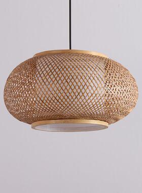 中式仿古宫灯手工竹艺茶楼酒店宾馆古镇农家装饰灯具竹子灯笼