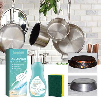 Jakehoe Cookware Bottom Gel Cleaner - Kitchen Stove and Pot