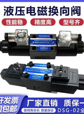 液压阀换向电磁阀DSG-02-3C2 3C3 3C4 3C6 2B2-DL LW D24 A220 01