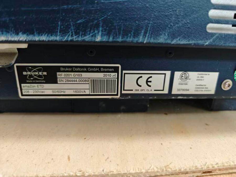 4月10日杭州国圆【435】布鲁克离子阱质谱仪ETD-正常通电网络拍卖公告