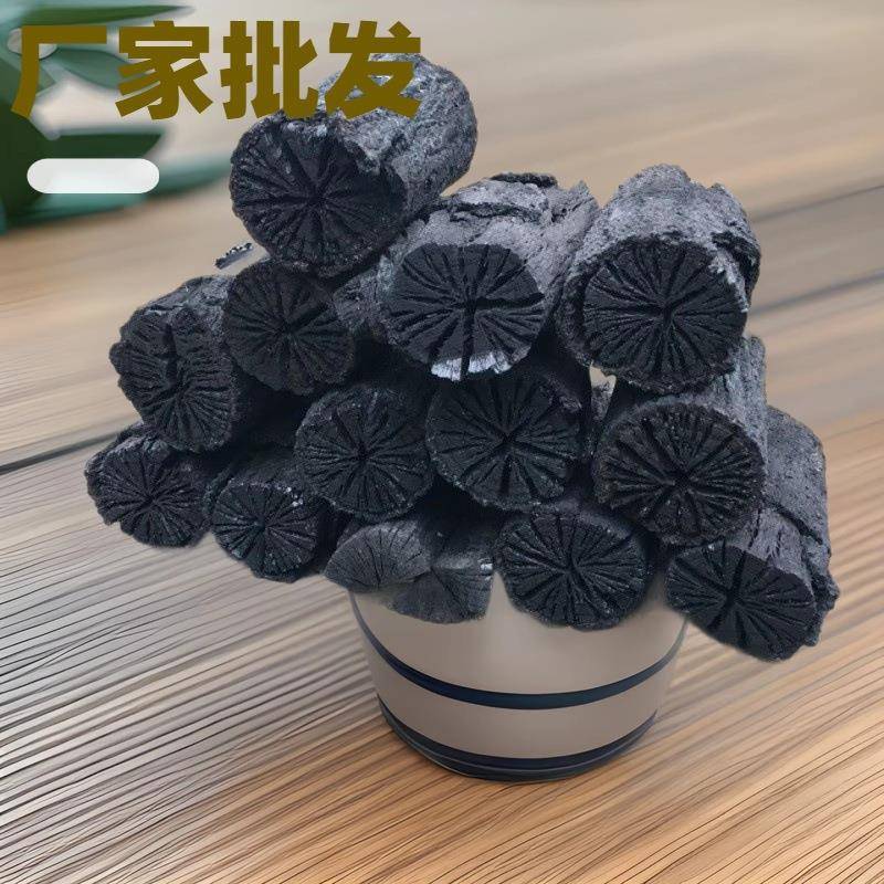 青冈木炭青钢炭去皮青杠炭菊花炭野炊烧烤炭露营炭户外烧烤灶具用