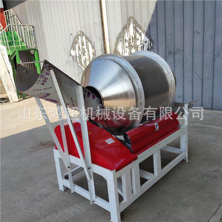 香菇肉酱拌料机 海带丝滚筒拌料设备麻辣面筋调味机