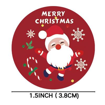 Christmas Party Gift Sticker Cute Stickers Decorative Sealin