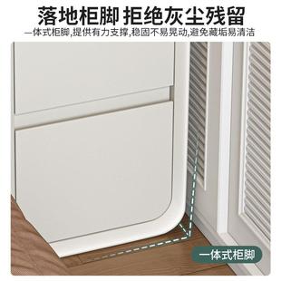 小型床头柜夹缝实木简约现代超窄家用卧室储物柜子极窄奶油床边柜