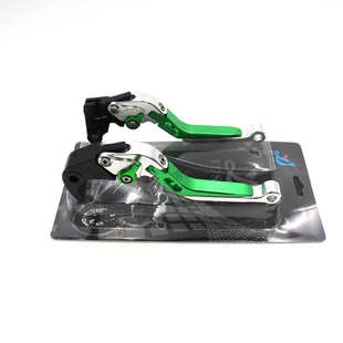 sh杆放 摩托车铝合金 cnccbr600rr伸缩折叠手柄摔n14全牛角刹车