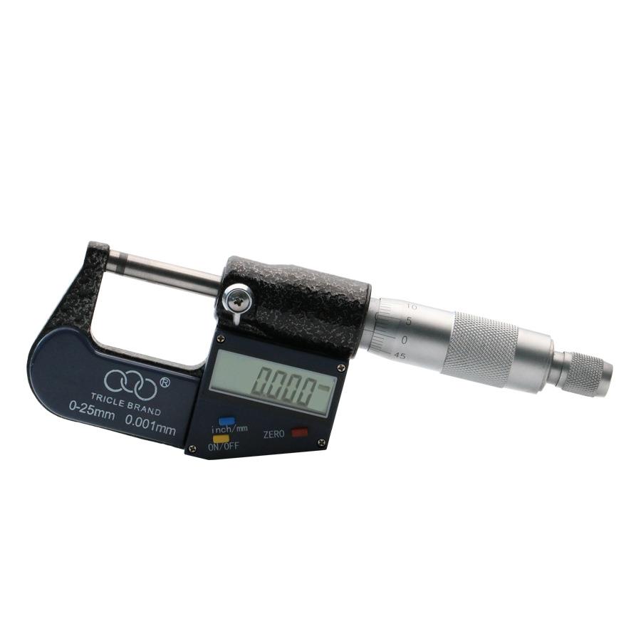 数显千分尺0-25mm 分辨率0.001mm 外径千分尺 送电池图片